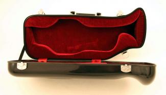 Fiberglas etui -Black